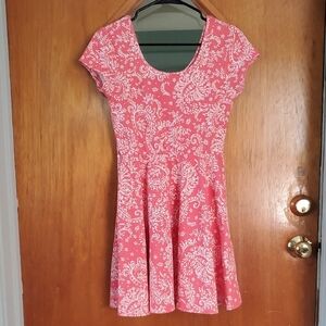 Aeropostale Pink Paisley Mini Dress